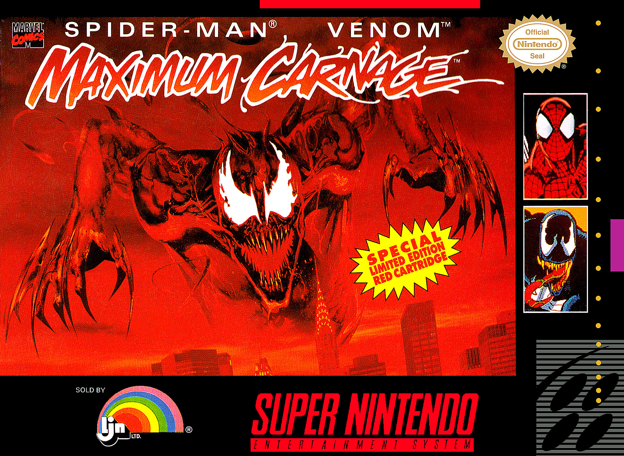 SPIDERMAN AND VENOM MAXIMUM CARNAGE